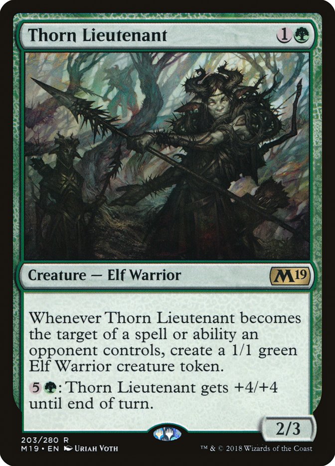 Thorn Lieutenant [Core Set 2019] | Gate City Games LLC