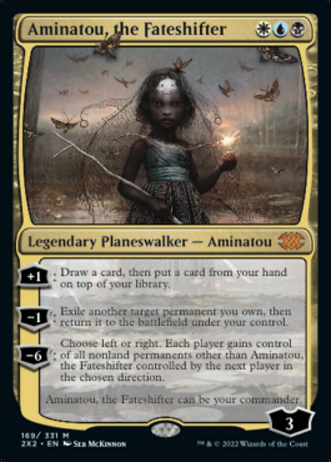 Aminatou, the Fateshifter [Double Masters 2022] | Gate City Games LLC