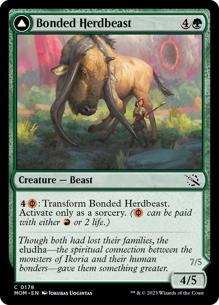 Bonded Herdbeast // Plated Kilnbeast [March of the Machine] | Gate City Games LLC