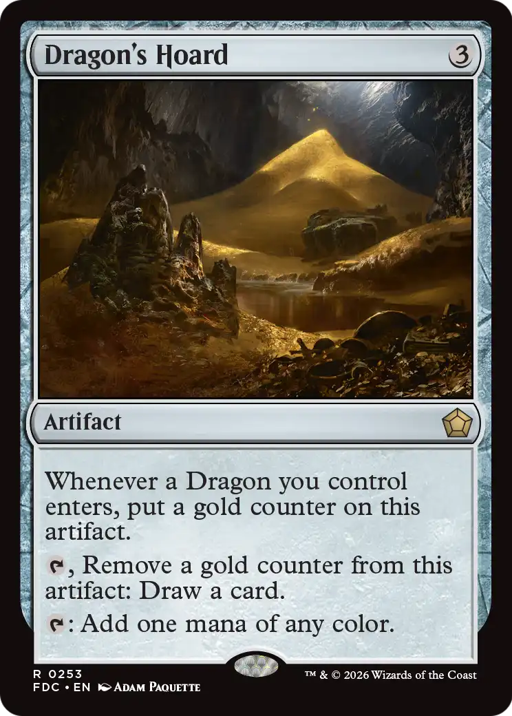 Dragon's Hoard [Foundations Commander] | Gate City Games LLC