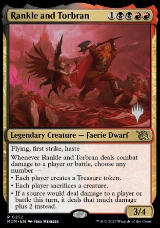 Rankle and Torbran (Promo Pack) [March of the Machine Promos] | Gate City Games LLC