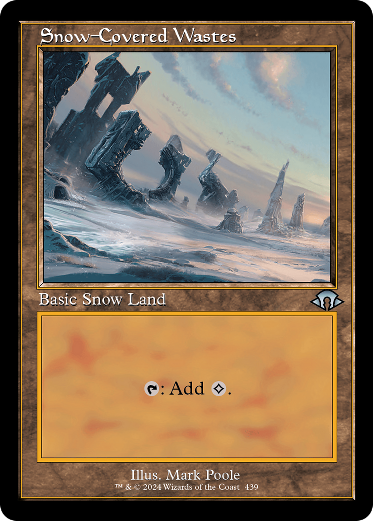 Snow-Covered Wastes (Retro) [Modern Horizons 3] | Gate City Games LLC