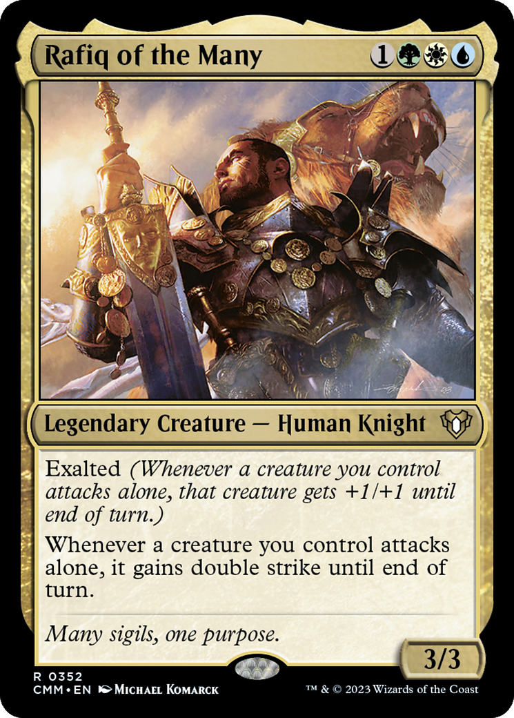 Rafiq of the Many [Commander Masters] | Gate City Games LLC