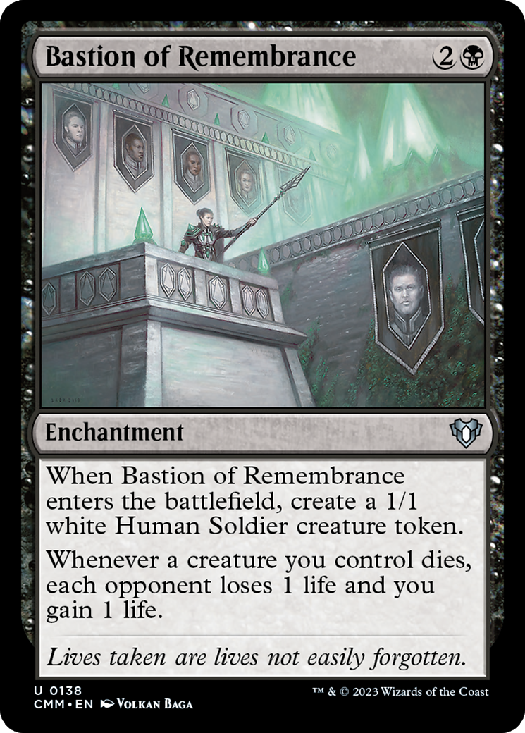 Bastion of Remembrance [Commander Masters] | Gate City Games LLC