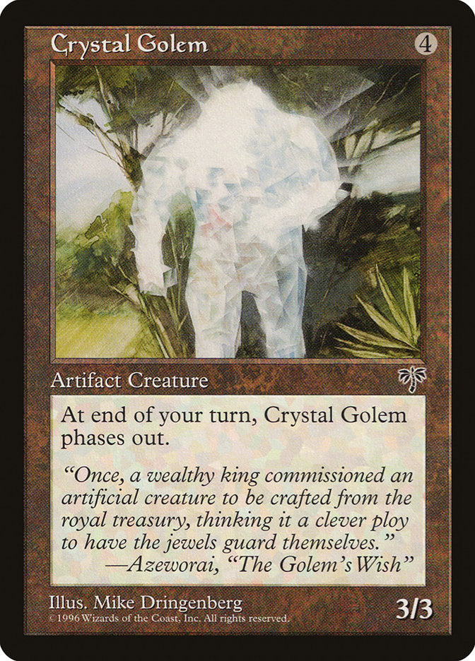 Crystal Golem [Mirage] | Gate City Games LLC