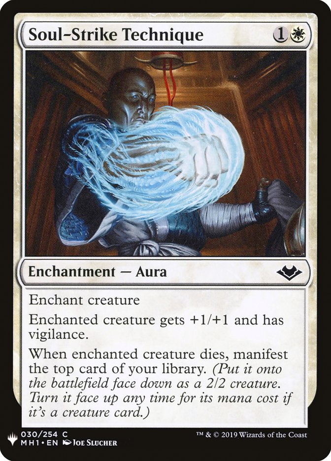 Soul-Strike Technique [Mystery Booster] | Gate City Games LLC