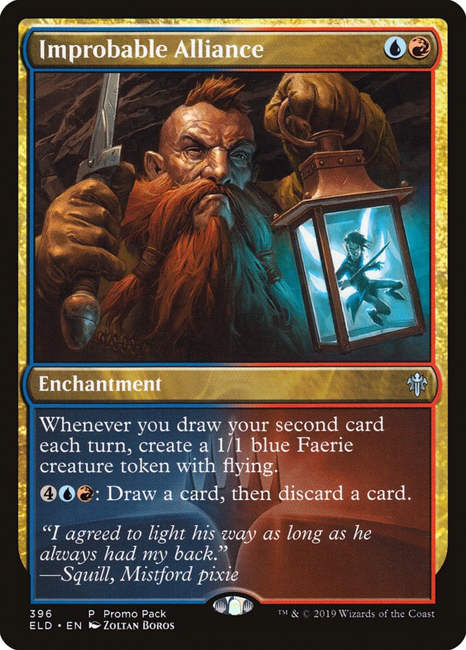 Improbable Alliance (Promo Pack) [Throne of Eldraine Promos] | Gate City Games LLC