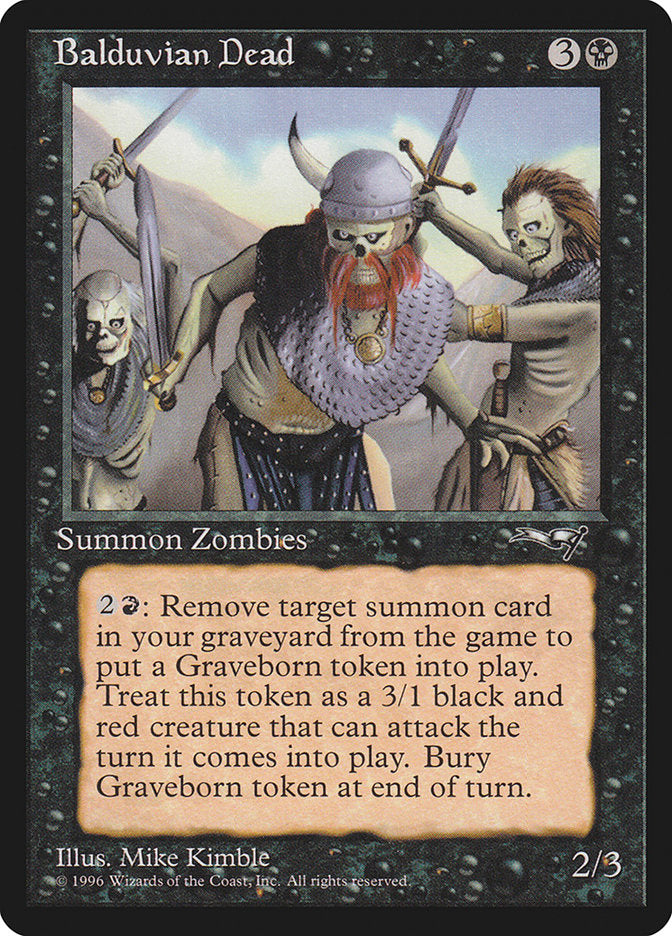 Balduvian Dead [Alliances] | Gate City Games LLC