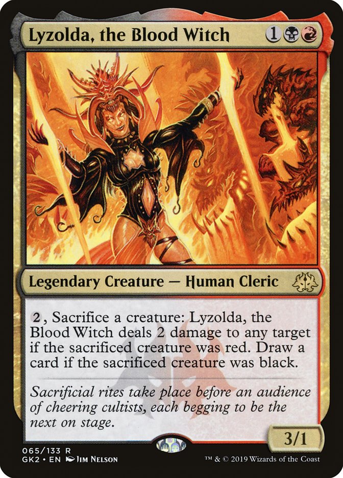Lyzolda, the Blood Witch [Ravnica Allegiance Guild Kit] | Gate City Games LLC