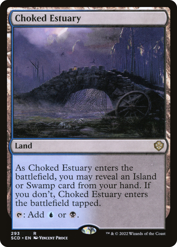 Choked Estuary [Starter Commander Decks] | Gate City Games LLC