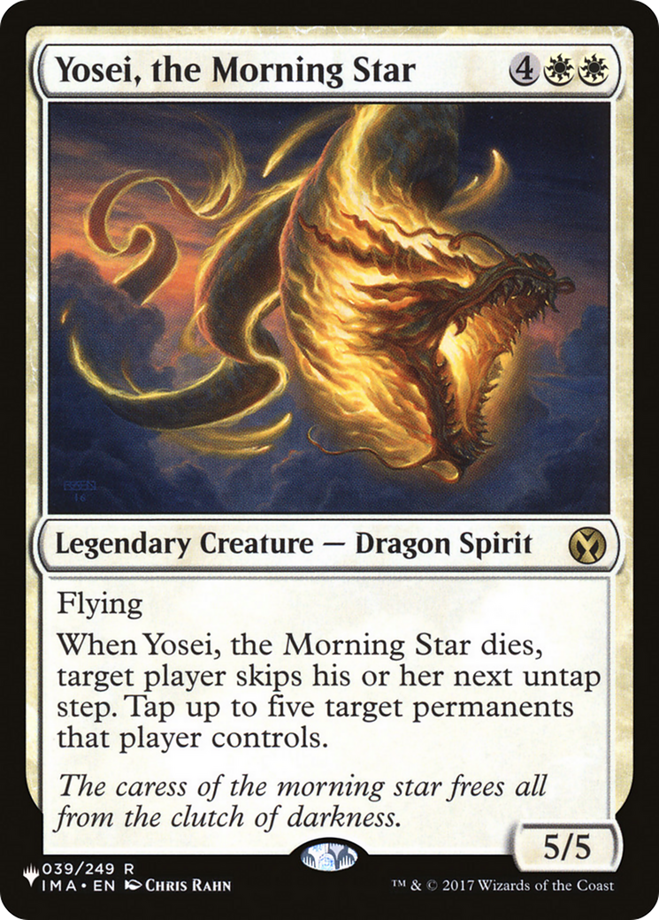 Yosei, the Morning Star [The List Reprints] | Gate City Games LLC