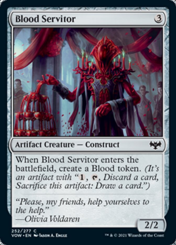 Blood Servitor [Innistrad: Crimson Vow] | Gate City Games LLC