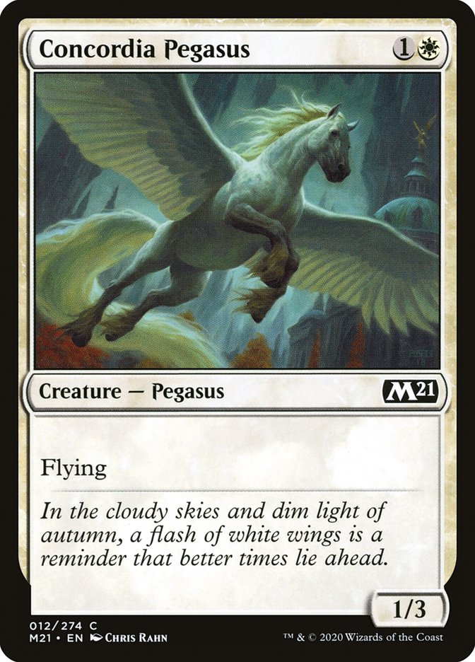 Concordia Pegasus [Core Set 2021] | Gate City Games LLC