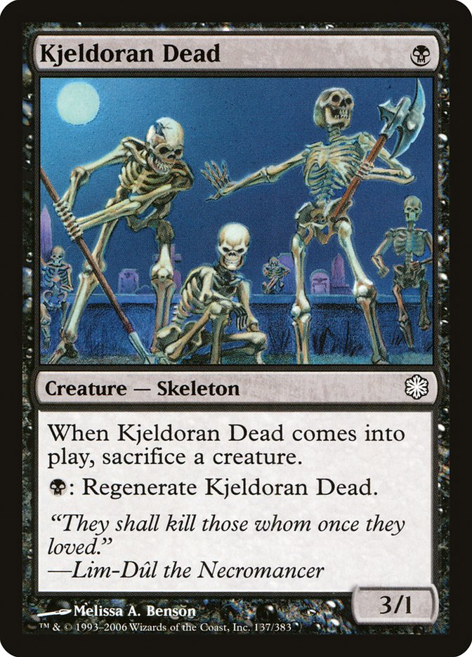 Kjeldoran Dead [Coldsnap Theme Decks] | Gate City Games LLC