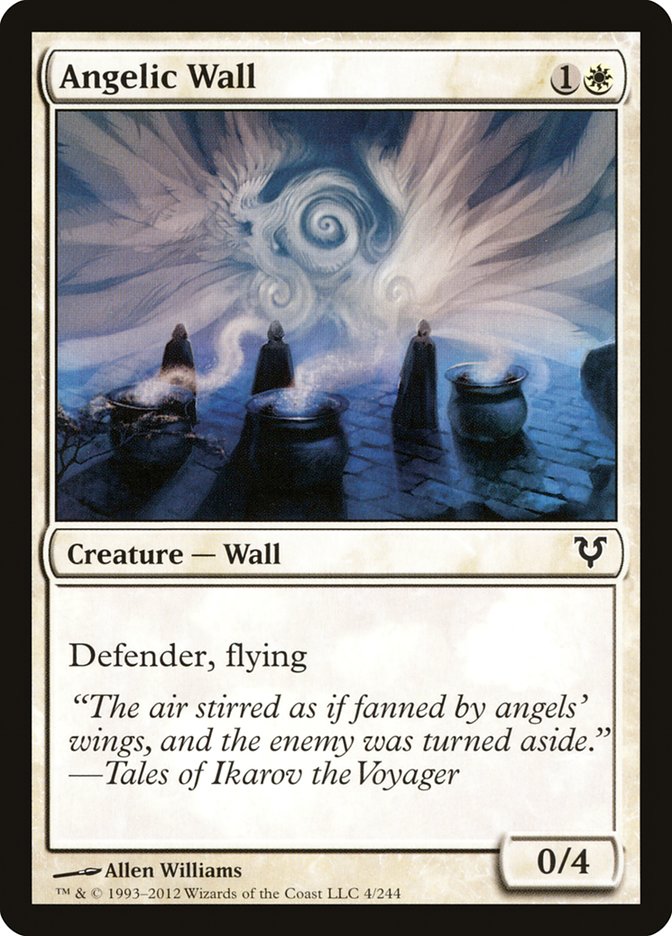 Angelic Wall [Avacyn Restored] | Gate City Games LLC