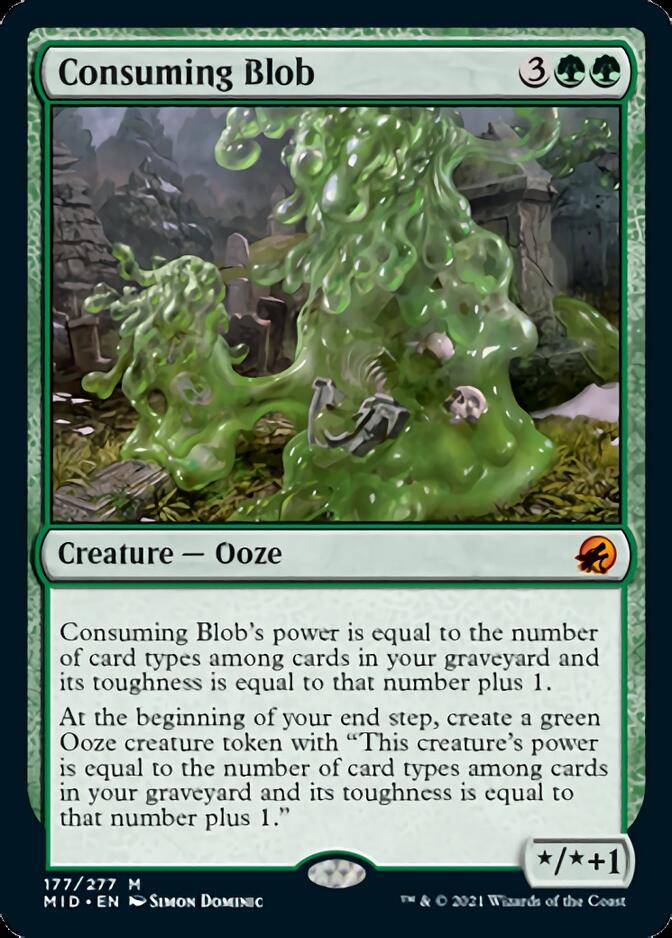 Consuming Blob [Innistrad: Midnight Hunt] | Gate City Games LLC