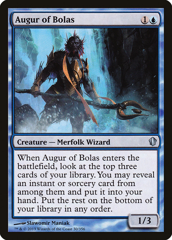 Augur of Bolas [Commander 2013] | Gate City Games LLC
