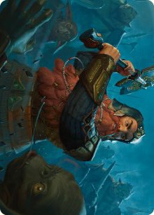 Gimli, Counter of Kills Art Card (10/81) [The Lord of the Rings: Tales of Middle-earth Art Series] | Gate City Games LLC