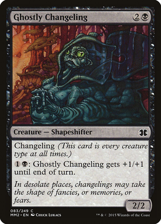 Ghostly Changeling [Modern Masters 2015] | Gate City Games LLC