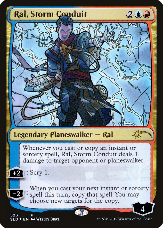 Ral, Storm Conduit (Stained Glass) [Secret Lair Drop Promos] | Gate City Games LLC