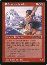 Balduvian Horde (Oversized) [Oversize Cards] | Gate City Games LLC