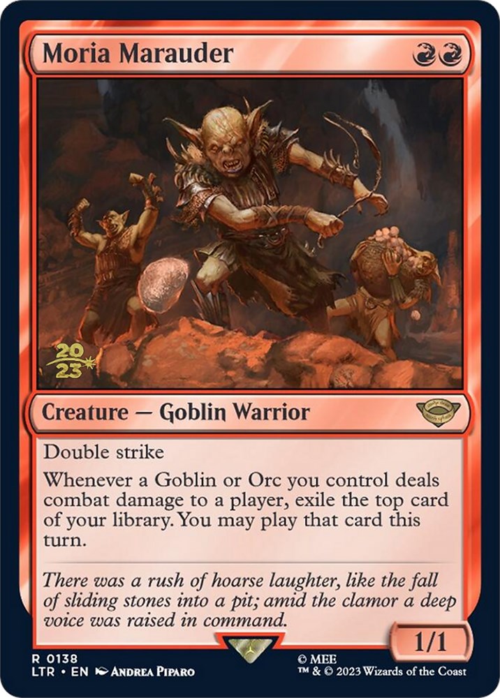 Moria Marauder [The Lord of the Rings: Tales of Middle-Earth Prerelease Promos] | Gate City Games LLC