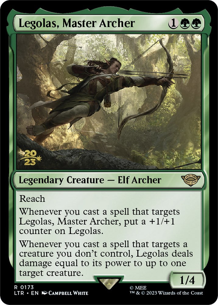 Legolas, Master Archer [The Lord of the Rings: Tales of Middle-Earth Prerelease Promos] | Gate City Games LLC