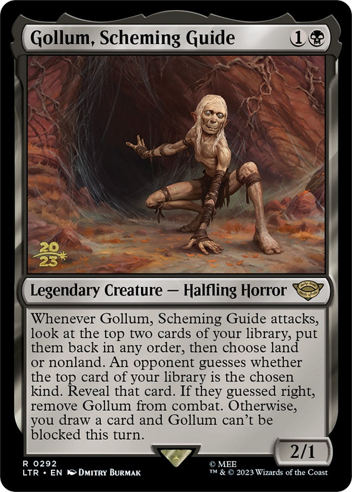 Gollum, Scheming Guide [The Lord of the Rings: Tales of Middle-Earth Prerelease Promos] | Gate City Games LLC