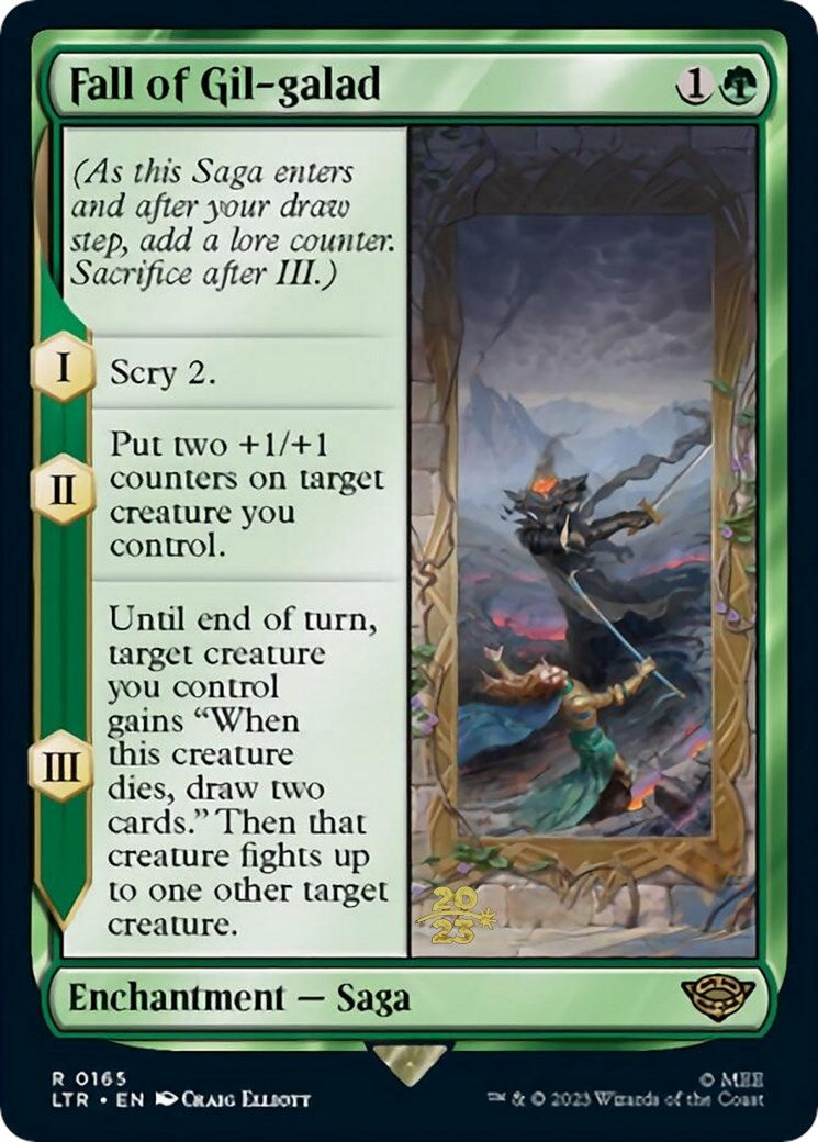 Fall of Gil-galad [The Lord of the Rings: Tales of Middle-Earth Prerelease Promos] | Gate City Games LLC