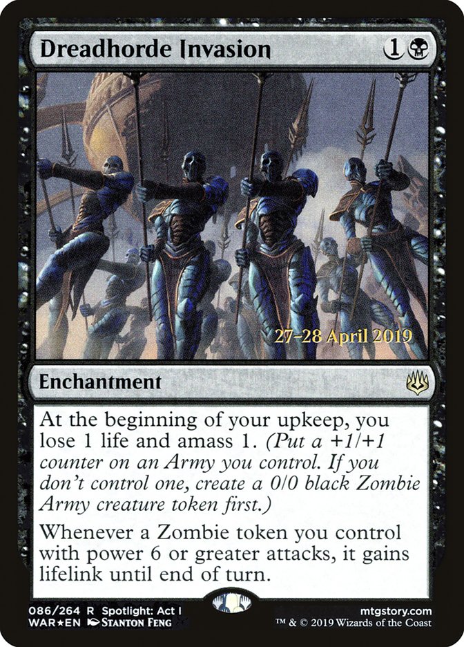 Dreadhorde Invasion [War of the Spark Prerelease Promos] | Gate City Games LLC
