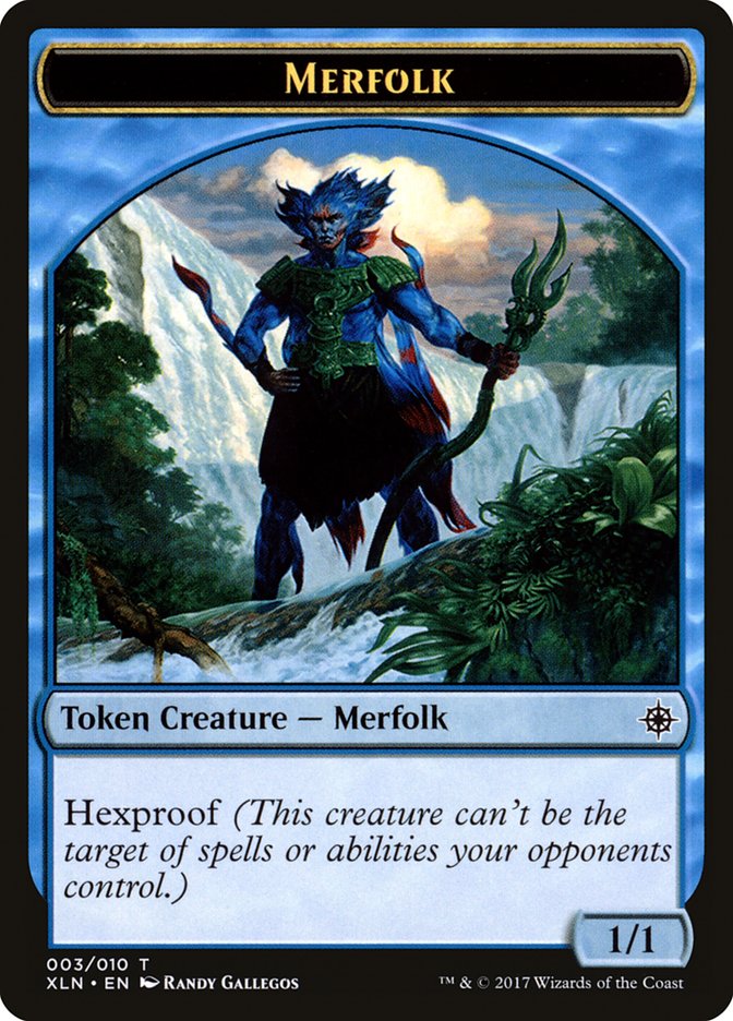 Merfolk Token [Ixalan Tokens] | Gate City Games LLC