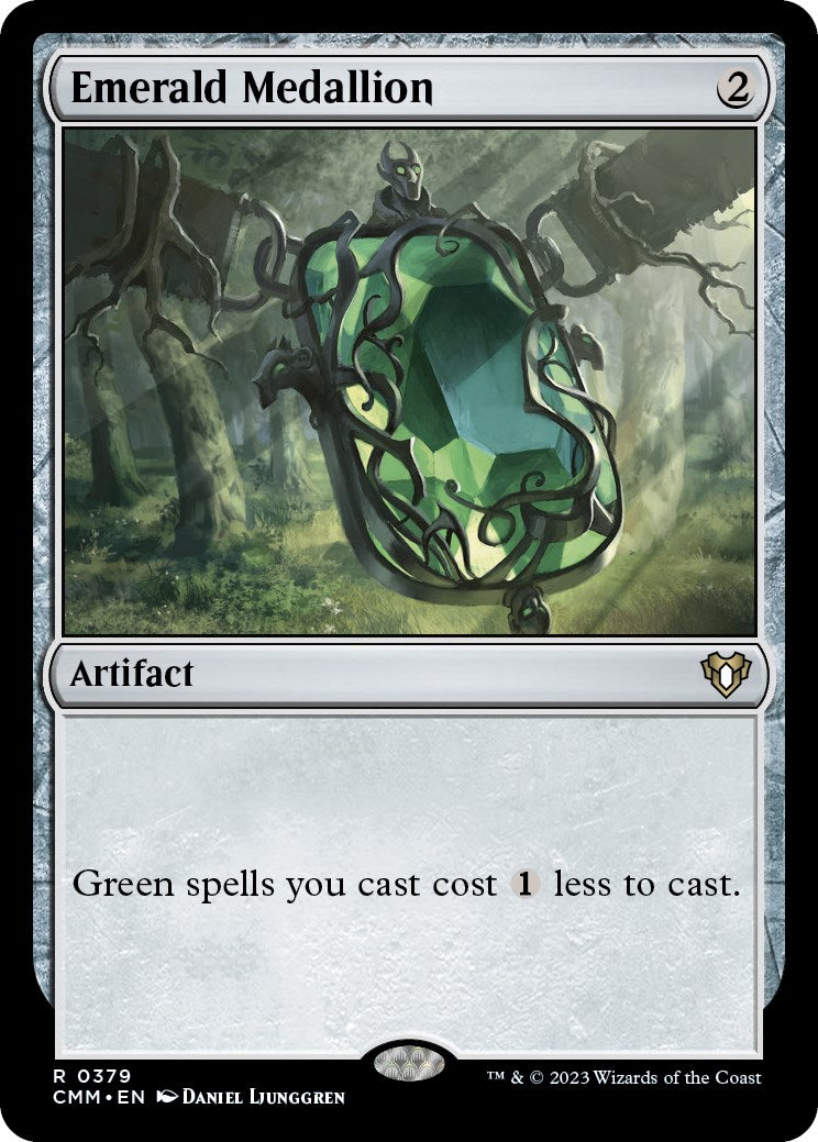 Emerald Medallion [Commander Masters] | Gate City Games LLC