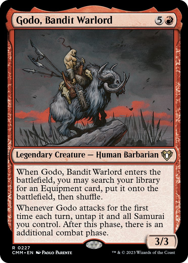 Godo, Bandit Warlord [Commander Masters] | Gate City Games LLC