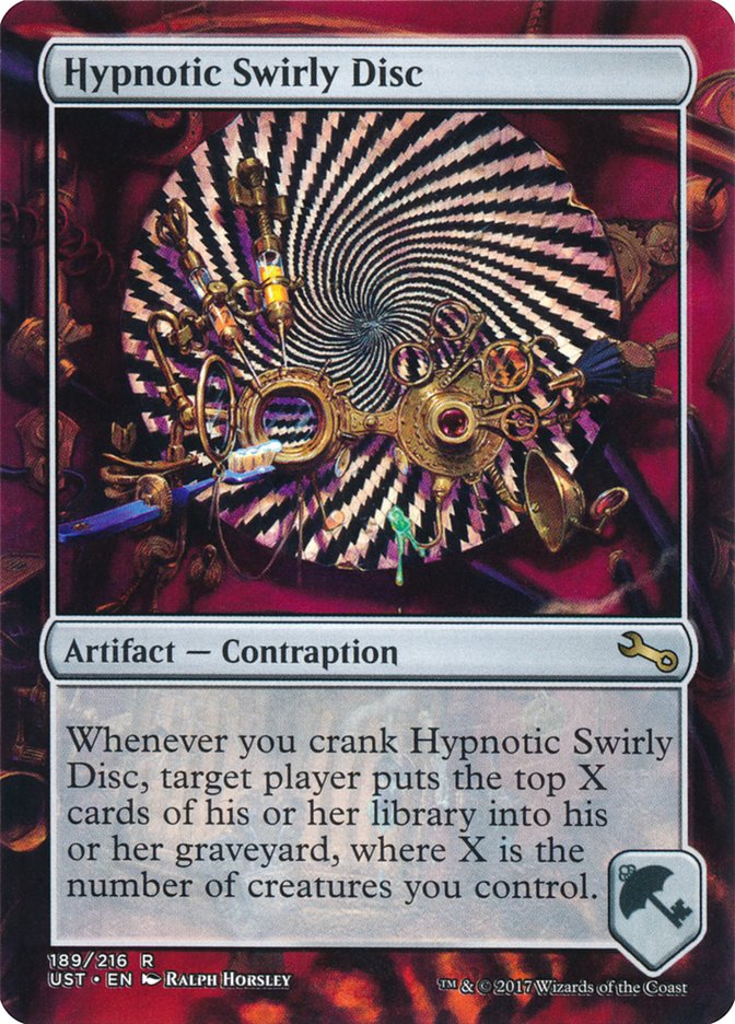 Hypnotic Swirly Disc [Unstable] | Gate City Games LLC