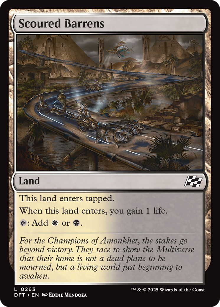 Scoured Barrens [Aetherdrift] | Gate City Games LLC