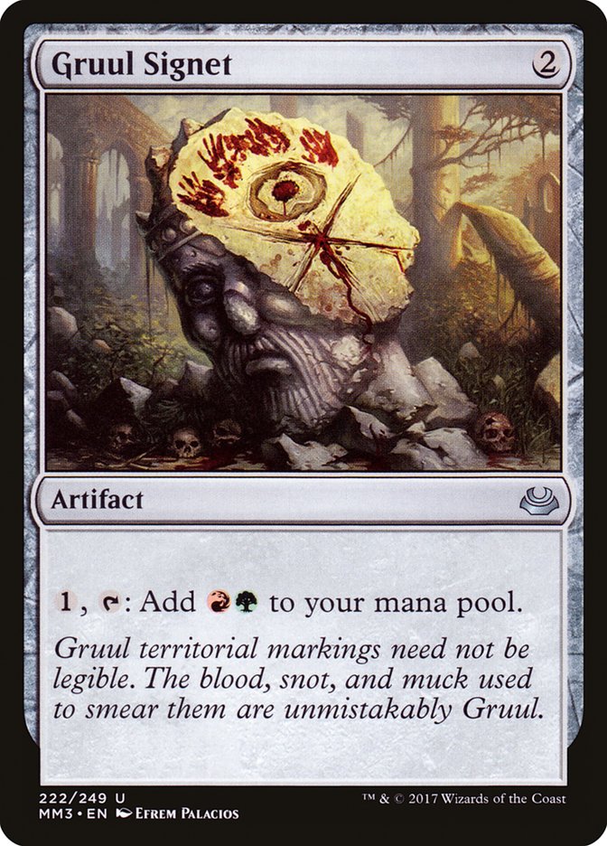 Gruul Signet [Modern Masters 2017] | Gate City Games LLC