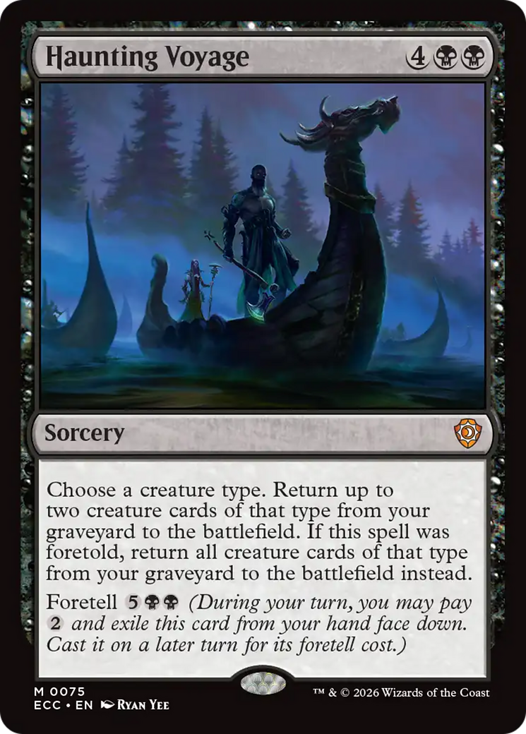 Haunting Voyage [Lorwyn Eclipsed Commander] | Gate City Games LLC