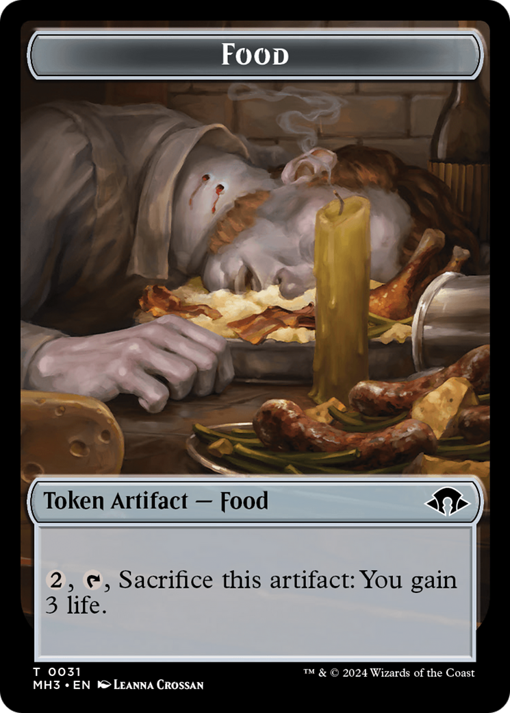 Eldrazi Spawn // Food Double-Sided Token [Modern Horizons 3 Tokens] | Gate City Games LLC