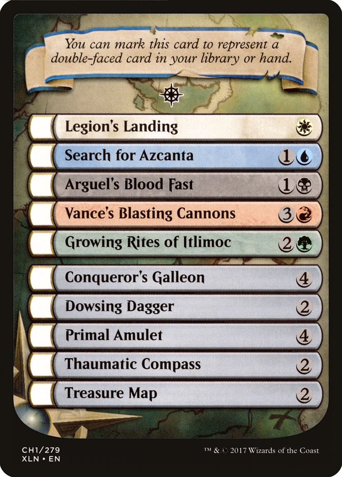 Ixalan Checklist [Ixalan Tokens] | Gate City Games LLC