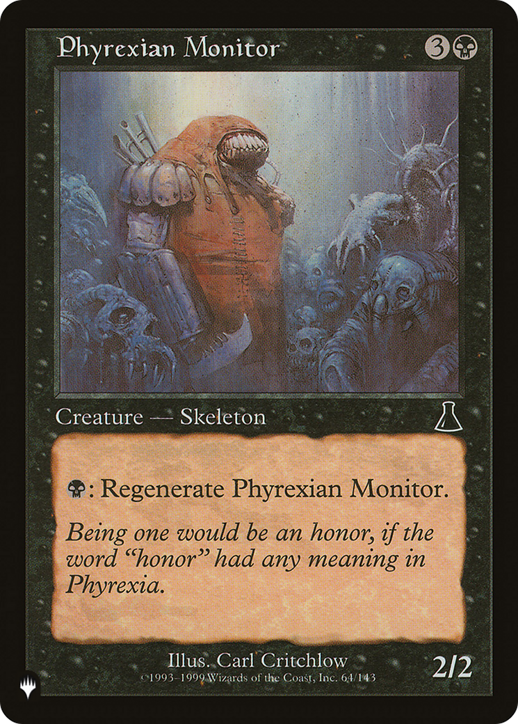 Phyrexian Monitor [The List] | Gate City Games LLC