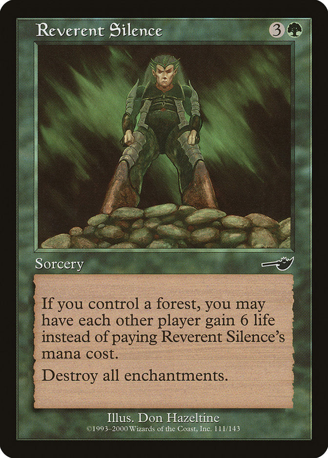 Reverent Silence [Nemesis] | Gate City Games LLC