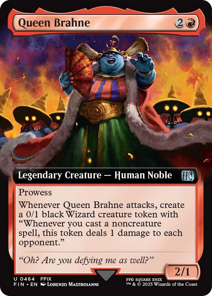 Queen Brahne (Extended Art) [FINAL FANTASY] | Gate City Games LLC