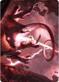 Thundering Rebuke Art Card [Zendikar Rising Art Series] | Gate City Games LLC