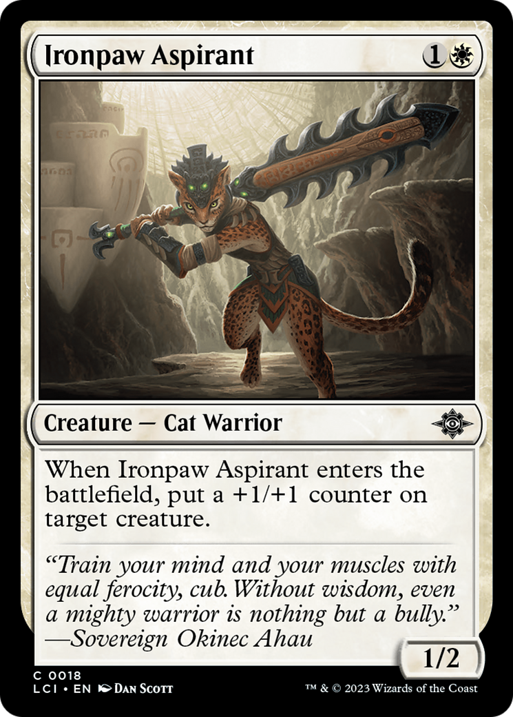 Ironpaw Aspirant [The Lost Caverns of Ixalan] | Gate City Games LLC