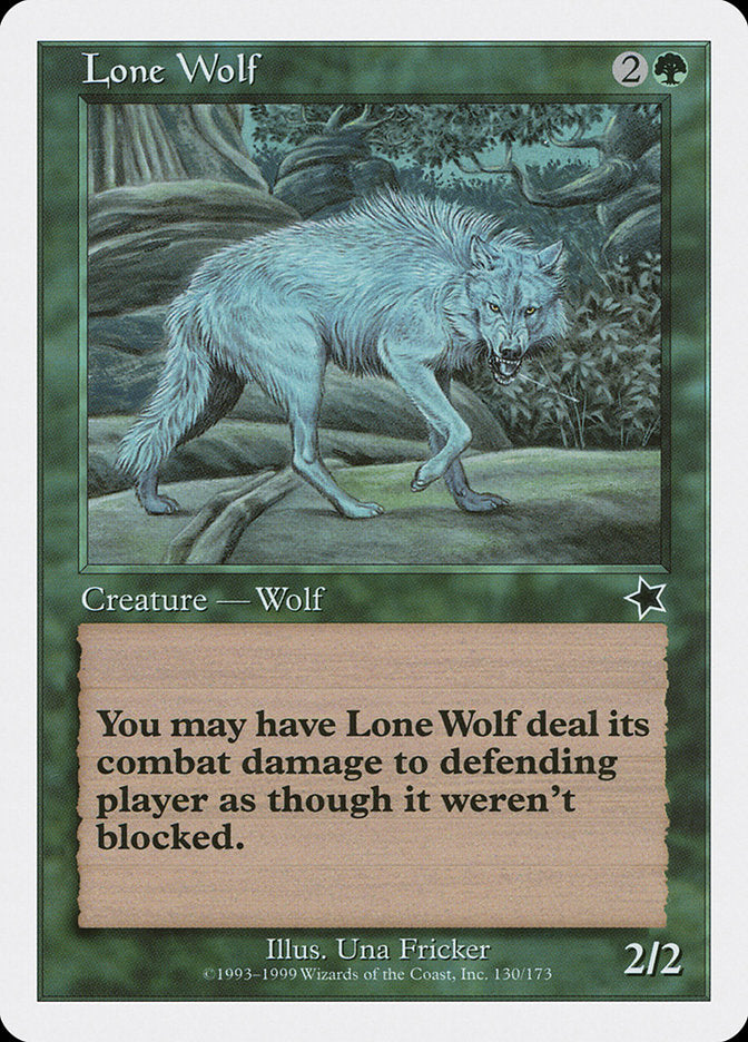 Lone Wolf [Starter 1999] | Gate City Games LLC