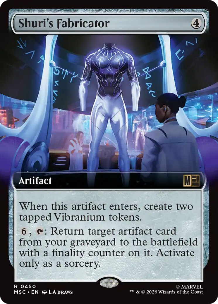 Shuri's Fabricator (Extended Art) [Marvel Super Heroes Commander] | Gate City Games LLC