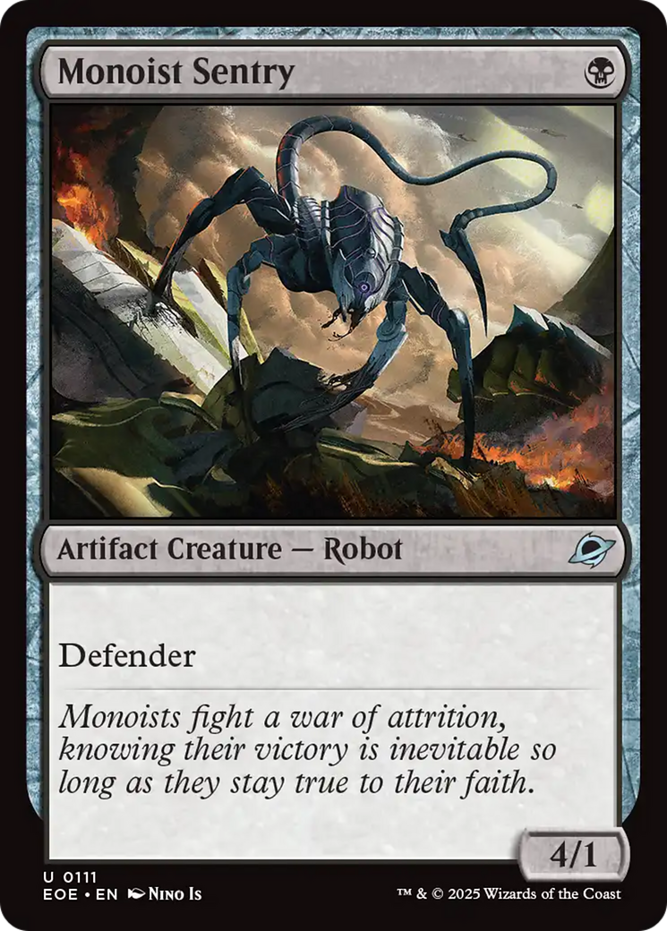 Monoist Sentry [Edge of Eternities] | Gate City Games LLC
