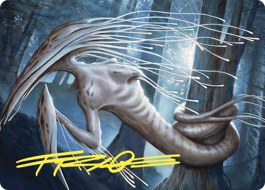 Manaweft Sliver Art Card (Gold-Stamped Signature) [Commander Masters Art Series] | Gate City Games LLC