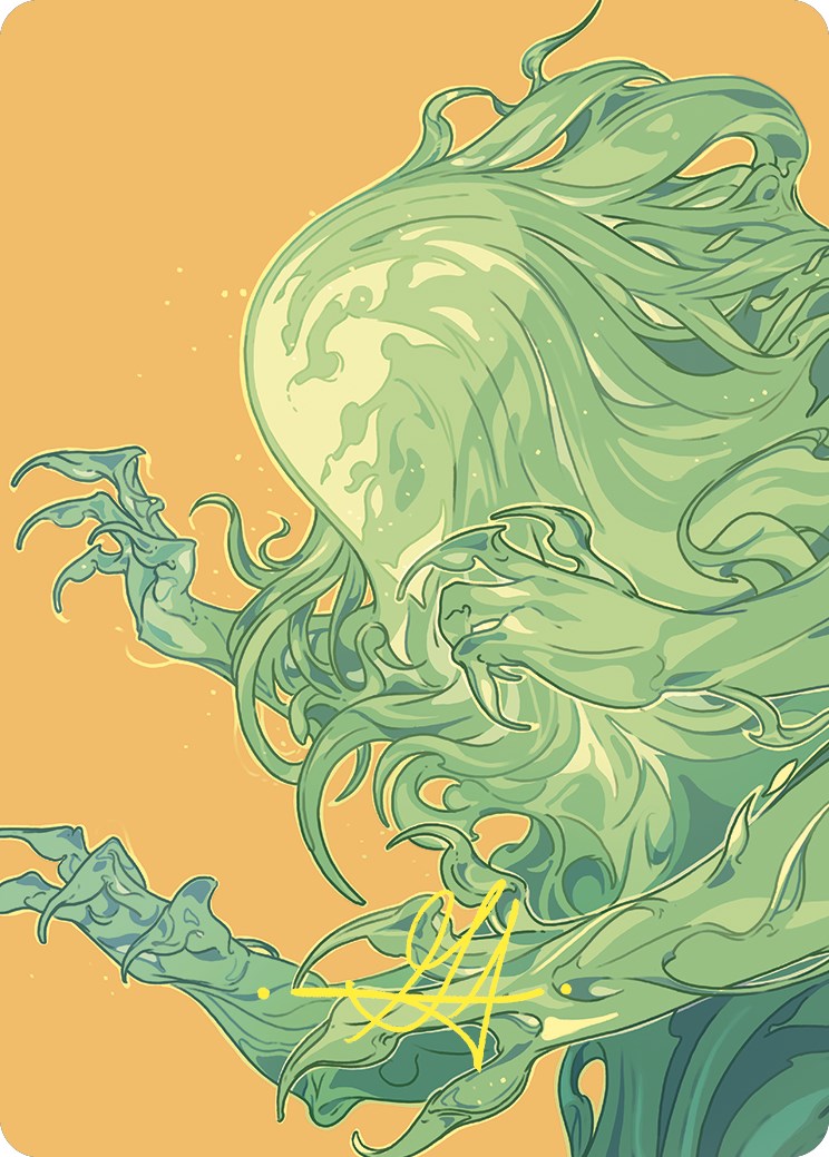 Omnath, Locus of Mana Art Card (Gold-Stamped Signature) [Commander Masters Art Series] | Gate City Games LLC