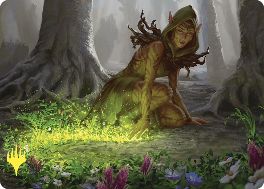 Skyshroud Claim Art Card (Gold-Stamped) [Commander Masters Art Series] | Gate City Games LLC